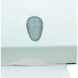 Держатель бумажных полотенец ATMA Multipaper V или Z-складка белый пластик A69501, Держатели для полотенец (Диспенсеры) - фото 1