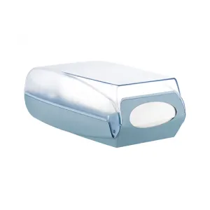 Держатель салфеток Atma V-складка настольный/настенный серый/прозрачный пластик A89917, Держатели для салфеток - фото 3