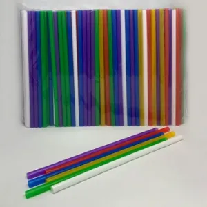 Трубочка фреш-асорті пряма 25см d-8мм 500 шт. 0131460, Трубочки для коктейлів