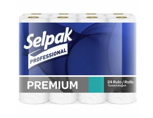 Туалетний папір Pro. Premium, 3 шари, 150 відривів, 18,6 м, 24 шт, SELPAK, 0130652