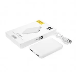 Павербанк универсальное зарядное устройство Pocket 5000 mAh белый TEG 8003-01 - Фото 2