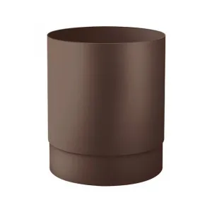 Урна Atma 13 л коричнева пластик A52601МА, Контейнери та урни - фото 1