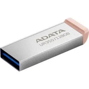 USB флеш накопитель ADATA 128GB UR350 Silver/Beige USB 3.2 (UR350-128G-RSR/BG) U1018632, Флеш-карты памяти (USB-flash)
