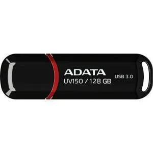 USB флеш накопитель ADATA 128GB UV150 Black USB 3.0 (AUV150-128G-RBK) U0221527, Флеш-карты памяти (USB-flash)