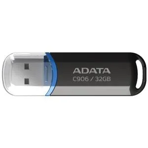 USB флеш накопитель ADATA 32GB C906 Black USB 2.0 (AC906-32G-RBK) U0221531, Флеш-карты памяти (USB-flash)