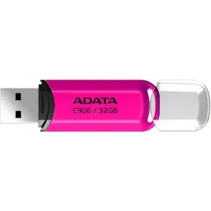 USB флеш накопитель ADATA 32GB C906 Pink USB 2.0 (AC906-32G-RPP) U1005959, Флеш-карты памяти (USB-flash) - фото 1