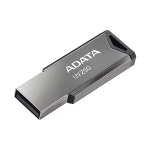 USB флеш накопитель ADATA 32GB UV250 Metal Black USB 2.0 (AUV250-32G-RBK) U0468160, Флеш-карты памяти (USB-flash)
