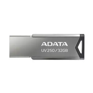 USB флеш накопитель ADATA 32GB UV250 Metal Black USB 2.0 (AUV250-32G-RBK) U0468160, Флеш-карты памяти (USB-flash) - фото 1