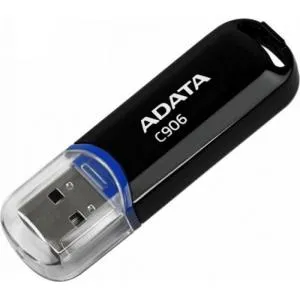 USB флеш накопитель ADATA 64GB C906 Black USB 2.0 (AC906-64G-RBK) U0922461, Флеш-карты памяти (USB-flash)