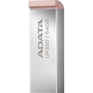USB флеш накопитель ADATA 64GB UR 350 Silver/Beige USB 3.2 (UR350-64G-RSR/BG) U1166904, Флеш-карты памяти (USB-flash) - фото 2
