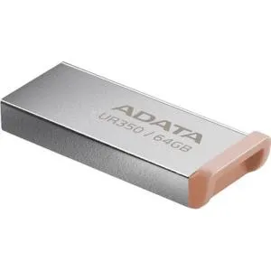 USB флеш накопитель ADATA 64GB UR 350 Silver/Beige USB 3.2 (UR350-64G-RSR/BG) U1166904, Флеш-карты памяти (USB-flash) - фото 3