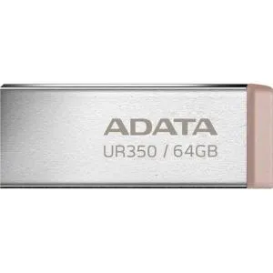 USB флеш накопитель ADATA 64GB UR 350 Silver/Beige USB 3.2 (UR350-64G-RSR/BG) U1166904, Флеш-карты памяти (USB-flash)
