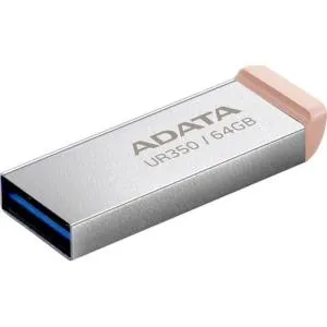 USB флеш накопитель ADATA 64GB UR 350 Silver/Beige USB 3.2 (UR350-64G-RSR/BG) U1166904, Флеш-карты памяти (USB-flash) - фото 4