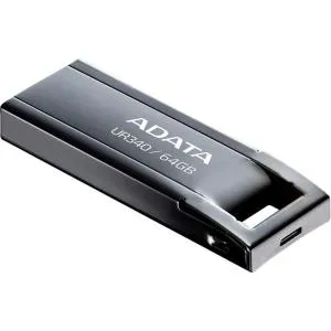 USB флеш накопитель ADATA 64GB UR340 Black USB 3.2 (AROY-UR340-64GBK) U1018633, Флеш-карты памяти (USB-flash) - фото 3