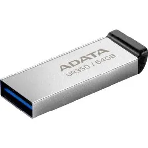 USB флеш накопитель ADATA 64GB UR350 Silver-Black USB 3.2 (UR350-64G-RSR/BK) U1005965, Флеш-карты памяти (USB-flash) - фото 3