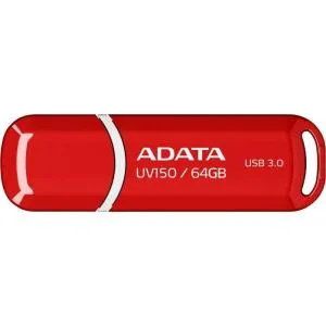 USB флеш накопитель ADATA 64GB UV150 Red USB 3.0 (AUV150-64G-RRD) U0221538, Флеш-карты памяти (USB-flash)