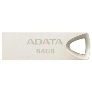 USB флеш накопитель ADATA 64GB UV210 Metal Silver USB 2.0 (AUV210-64G-RGD) U0221536, Флеш-карты памяти (USB-flash)