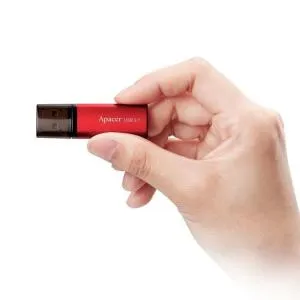 USB флеш накопичувач Apacer 128GB AH25B Red USB 3.1 Gen1 (AP128GAH25BR-1), Флеш-карти пам'яті (USB-flash) - фото 2