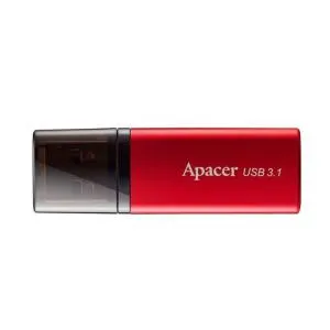 USB флеш накопичувач Apacer 128GB AH25B Red USB 3.1 Gen1 (AP128GAH25BR-1), Флеш-карти пам'яті (USB-flash)