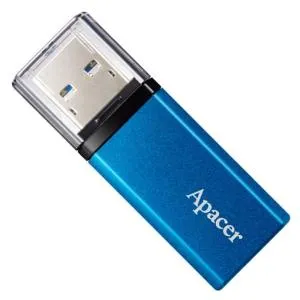 USB флеш-накопичувач Apacer 128GB AH25C Ocean Blue USB 3.0 (AP128GAH25CU-1) U0862760, Флеш-карти пам'яті (USB-flash)