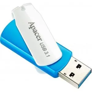 USB флеш-накопичувач Apacer 128GB AH357 Ocean Blue USB 3.2 (AP128GAH357U-1) U1005971, Флеш-карти пам'яті (USB-flash) - фото 1