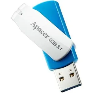 USB флеш-накопичувач Apacer 128GB AH357 Ocean Blue USB 3.2 (AP128GAH357U-1) U1005971, Флеш-карти пам'яті (USB-flash) - фото 2