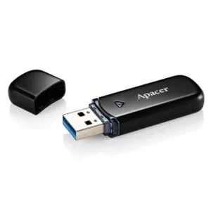 USB флеш накопичувач Apacer 256GB AH355 Black USB 3.2 (AP256GAH355B-1) U1166902, Флеш-карти пам'яті (USB-flash) - фото 1