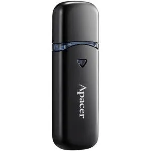 USB флеш накопитель Apacer 256GB AH355 Black USB 3.2 (AP256GAH355B-1) U1166902, Флеш-карты памяти (USB-flash)