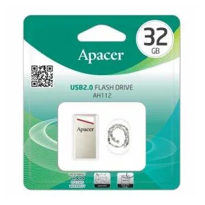 USB флеш накопичувач Apacer 32GB AH112 USB 2.0 (AP32GAH112R-1) U0143930, Флеш-карти пам'яті (USB-flash) - фото 2