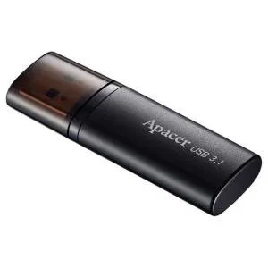 USB флеш накопитель Apacer 32GB AH25B Black USB 3.1 (AP32GAH25BB-1) U0495370, Флеш-карты памяти (USB-flash) - фото 2