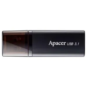 USB флеш накопитель Apacer 32GB AH25B Black USB 3.1 (AP32GAH25BB-1) U0495370, Флеш-карты памяти (USB-flash)