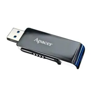 USB флеш накопичувач Apacer 32GB AH350 Black RP USB3.0 (AP32GAH350B-1) U0060082, Флеш-карти пам'яті (USB-flash) - фото 2