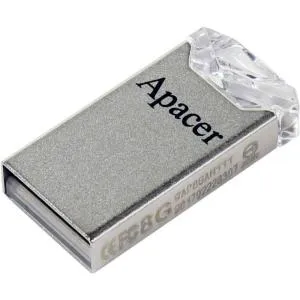 USB флеш накопичувач Apacer 64GB AH111 Crystal USB 2.0 (AP64GAH111CR-1) U0316252, Флеш-карти пам'яті (USB-flash) - фото 3