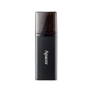 USB флеш накопичувач Apacer 64GB AH25B Black USB 3.1 (AP64GAH25BB-1) U0495371, Флеш-карты памяти (USB-flash)
