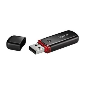 USB флеш накопичувач Apacer 64GB AH333 black USB 2.0 (AP64GAH333B-1) U0113430, Флеш-карти пам'яті (USB-flash) - фото 3