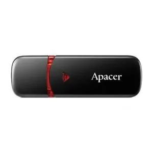 USB флеш накопитель Apacer 64GB AH333 black USB 2.0 (AP64GAH333B-1) U0113430, Флеш-карты памяти (USB-flash)
