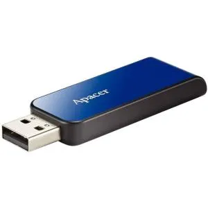 USB флеш накопитель Apacer 64GB AH334 blue USB 2.0 (AP64GAH334U-1) U0113440, Флеш-карты памяти (USB-flash) - фото 4
