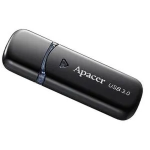 USB флеш накопитель Apacer 64GB AH355 Black USB 3.0 (AP64GAH355B-1) U0247032, Флеш-карты памяти (USB-flash) - фото 4
