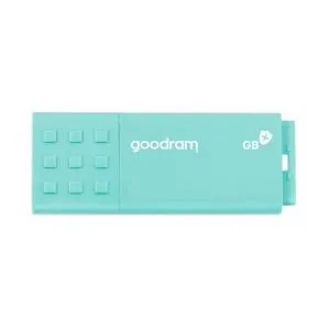 USB флеш накопичувач Goodram 16GB UME3 Care Green USB 3.0 (UME3-0160CRR11) U0589582, Флеш-карти пам'яті (USB-flash)