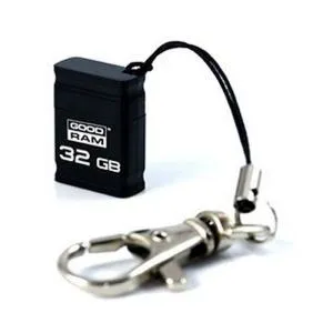 USB флеш накопитель Goodram 32GB Piccolo Black USB 2.0 (UPI2-0320K0R11) U0196481, Флеш-карты памяти (USB-flash) - фото 1