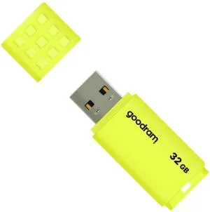 USB флеш накопитель Goodram 32GB UME2 Yellow USB 2.0 (UME2-0320Y0R11) U0394747, Флеш-карты памяти (USB-flash) - фото 1