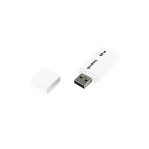USB флеш накопичувач Goodram 64GB UME2 White USB 2.0 (UME2-0640W0R11) U0421991, Флеш-карти пам'яті (USB-flash) - фото 1