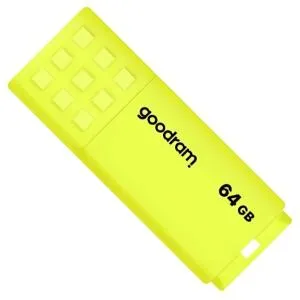 USB флеш накопичувач Goodram 64GB UME2 Yellow USB 2.0 (UME2-0640Y0R11) U0416180, Флеш-карти пам'яті (USB-flash)
