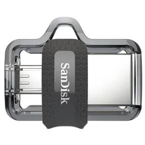 USB флеш накопитель SanDisk 32GB Ultra Dual Drive M3.0 USB 3.0 (SDDD3-032G-G46) U0224008, Флеш-карты памяти (USB-flash)
