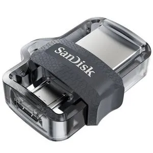 USB флеш-накопичувач SanDisk 64GB Ultra Dual Black USB 3.0 OTG (SDDD3-064G-G46) U0214525, Флеш-карти пам'яті (USB-flash) - фото 4