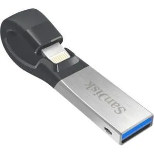 USB флеш накопитель SANDISK 64GB iXpand USB 3.0 /Lightning (SDIX30N-064G-GN6NN)