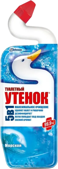 Туалетный Утёнок средство для чистки унитаза 5в1 500мл 0155150 - Фото 2