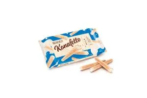 Вафельные трубочки Roshen Konafetto с молочной начинкой ПКФ 140г 15шт 4823077618161, Печенье