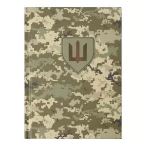 Записна книжка А6 Buromax ARMED FORCES BM.24614103 64 аркуші в клітинку тверда обкладинка - Фото 3