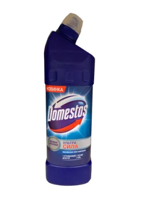 Чистящее средство для туалета DOMESTOS 1 литр Эксперт Сила dm.49399, Средства для туалетных комнат